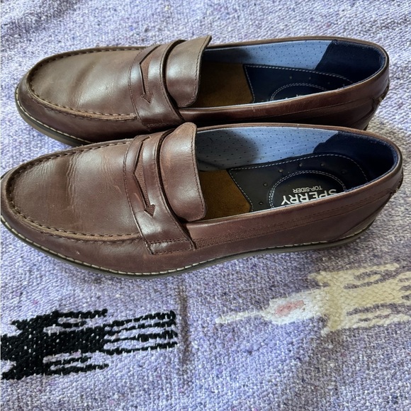 🍍 Sperry Men's, Newman Penny Loafer Brown🍍Sz 10.5 M🍍 - Picture 2 of 6